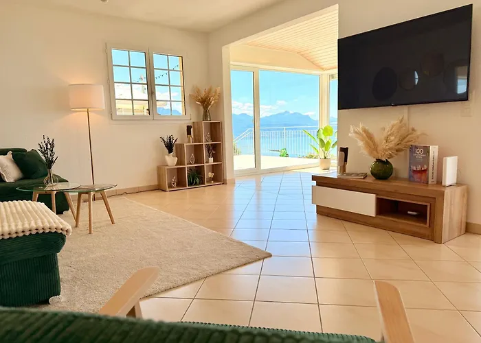 Premium With Jacuzzi & Panoramic View Lavaux *