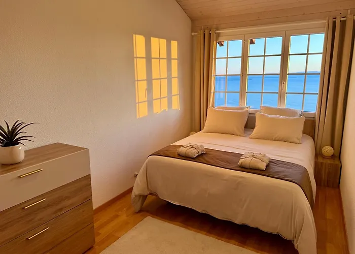 Premium With Jacuzzi & Panoramic View Lavaux Villa Grandvaux